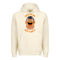 Sandshell chaos reigns keep it gritty Premium Hoodie - PixelWave