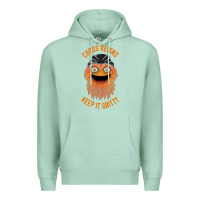 Seafoam chaos reigns keep it gritty Premium Hoodie - PixelWave