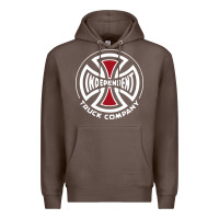 Coffee independent company cross skateboard Premium Hoodie - PixelWave