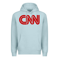 Blue Mist cnn media company Premium Hoodie - PixelWave