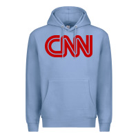Colony Blue cnn media company Premium Hoodie - PixelWave
