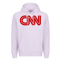 Lilac cnn media company Premium Hoodie - PixelWave