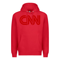 Red cnn media company Premium Hoodie - PixelWave