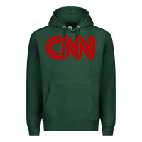 Sports Green cnn media company Premium Hoodie - PixelWave