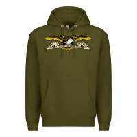 Army Green anti hero skateboards Premium Hoodie - PixelWave