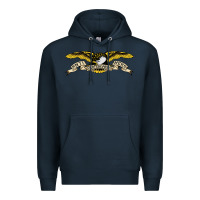 Navy anti hero skateboards Premium Hoodie - PixelWave