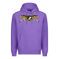 Purple anti hero skateboards Premium Hoodie - PixelWave