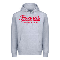 Heather Grey freddy's frozen custard & steakburgers Premium Hoodie - PixelWave