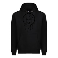 Black legion of skanks Premium Hoodie - PixelWave
