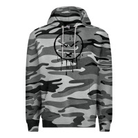 Slate Camo legion of skanks Premium Hoodie - PixelWave