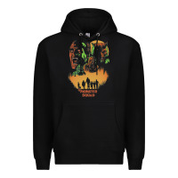 Black The Monster Squad Premium Hoodie - PixelWave