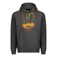 Charcoal Heather The Monster Squad Premium Hoodie - PixelWave