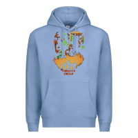 Colony Blue The Monster Squad Premium Hoodie - PixelWave