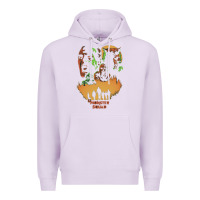 Lilac The Monster Squad Premium Hoodie - PixelWave