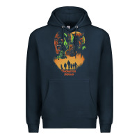 Navy The Monster Squad Premium Hoodie - PixelWave