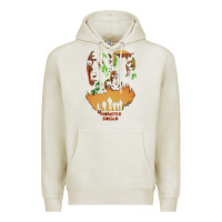 Oatmeal Heather The Monster Squad Premium Hoodie - PixelWave