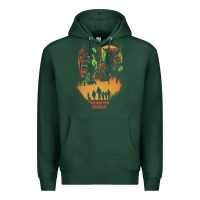 Sports Green The Monster Squad Premium Hoodie - PixelWave