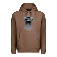 Chestnut hunt showdown anniversary three of skulls black t shirt Premium Hoodie - PixelWave