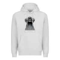 Dove Grey hunt showdown anniversary three of skulls black t shirt Premium Hoodie - PixelWave