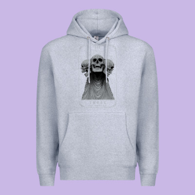 Hunt Showdown Anniversary Three Of Skulls Black T Shirt Premium Hoodie Designed By Pixelwave