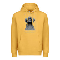 Mustard hunt showdown anniversary three of skulls black t shirt Premium Hoodie - PixelWave