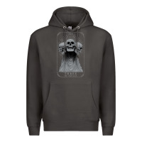 Smoke hunt showdown anniversary three of skulls black t shirt Premium Hoodie - PixelWave