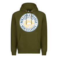 Army Green rollins college Premium Hoodie - PixelWave