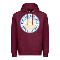 Burgundy rollins college Premium Hoodie - PixelWave