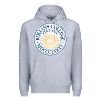 Heather Grey rollins college Premium Hoodie - PixelWave