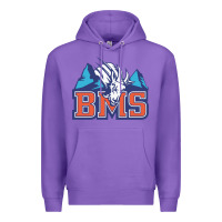 Purple blue mountain state Premium Hoodie - PixelWave