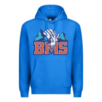 True Royal blue mountain state Premium Hoodie - PixelWave
