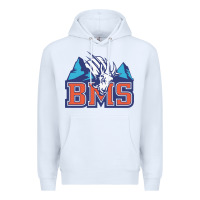 White blue mountain state Premium Hoodie - PixelWave
