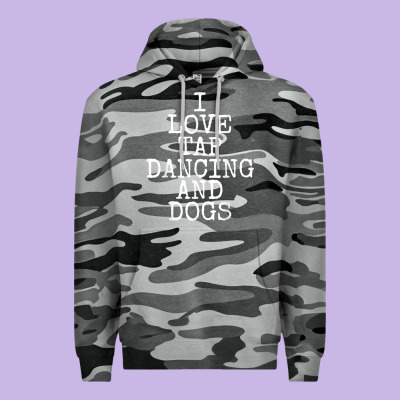 I Love Tap Dancing & Dogs Funny Dog Gift T Shirt Men Women Premium Hoodie Designed By Pixelwave