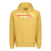 Antique Gold Detroit Diesel Premium Hoodie - PixelWave