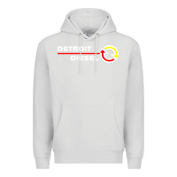 Dove Grey Detroit Diesel Premium Hoodie - PixelWave