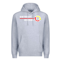 Heather Grey Detroit Diesel Premium Hoodie - PixelWave