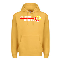 Mustard Detroit Diesel Premium Hoodie - PixelWave