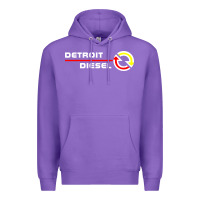 Purple Detroit Diesel Premium Hoodie - PixelWave