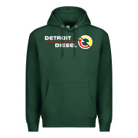 Sports Green Detroit Diesel Premium Hoodie - PixelWave
