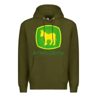 Army Green Juan Deere Farmer Gardener Landscaper Funny Premium Hoodie - PixelWave