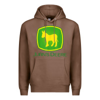 Chestnut Juan Deere Farmer Gardener Landscaper Funny Premium Hoodie - PixelWave