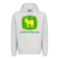 Dove Grey Juan Deere Farmer Gardener Landscaper Funny Premium Hoodie - PixelWave