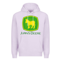 Lilac Juan Deere Farmer Gardener Landscaper Funny Premium Hoodie - PixelWave