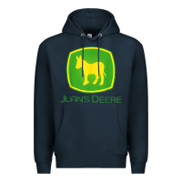 Navy Juan Deere Farmer Gardener Landscaper Funny Premium Hoodie - PixelWave