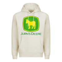 Oatmeal Heather Juan Deere Farmer Gardener Landscaper Funny Premium Hoodie - PixelWave