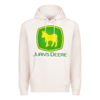 Pale Pink Juan Deere Farmer Gardener Landscaper Funny Premium Hoodie - PixelWave