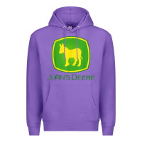 Purple Juan Deere Farmer Gardener Landscaper Funny Premium Hoodie - PixelWave