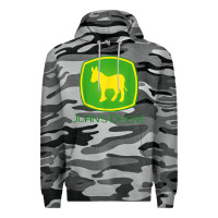 Slate Camo Juan Deere Farmer Gardener Landscaper Funny Premium Hoodie - PixelWave