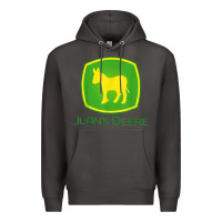 Smoke Juan Deere Farmer Gardener Landscaper Funny Premium Hoodie - PixelWave