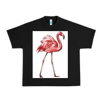 Black Pink Flamingo Urban Heavy Tee - LillyAllenDesigns